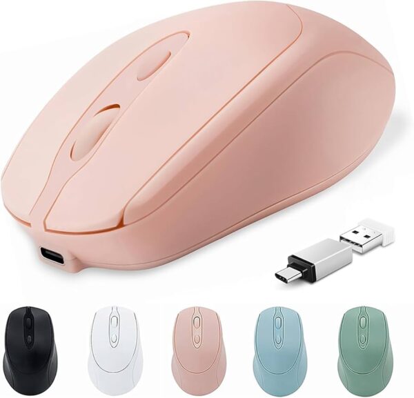 Bluetooth Wireless Mouse - (BT+USB+ Receiver) - Image 2