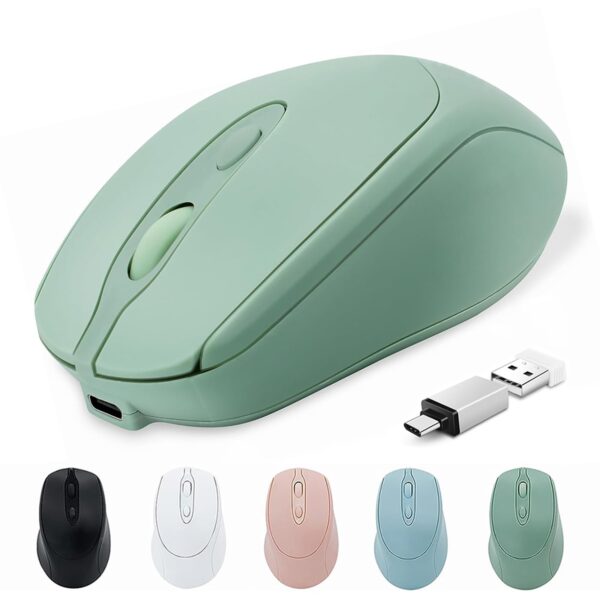 Bluetooth Wireless Mouse - (BT+USB+ Receiver) - Image 3