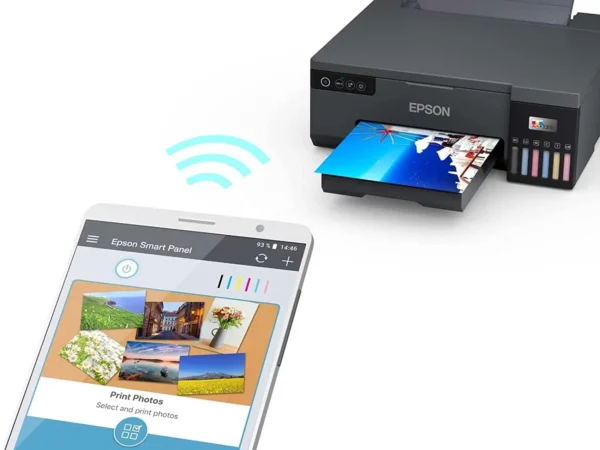 Epson Eco Tank L8050 Wireless Color Home Inkjet Printers, Multicolor - Image 2
